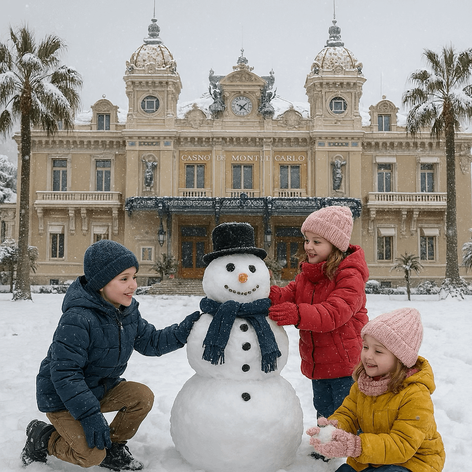 冬が来ています