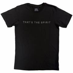 【予約商品】BRING ME THE HORIZON バンドTシャツ ユニセックス: That's the Spirit (Black) - BLACK