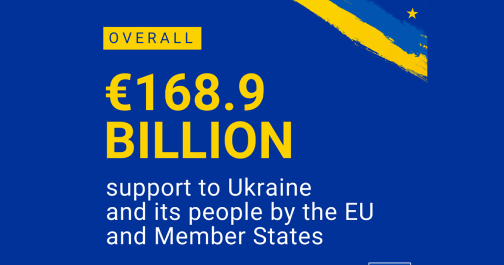 EUは、独立記念日に先立ってウクライナに40億ユーロ以上を配達します