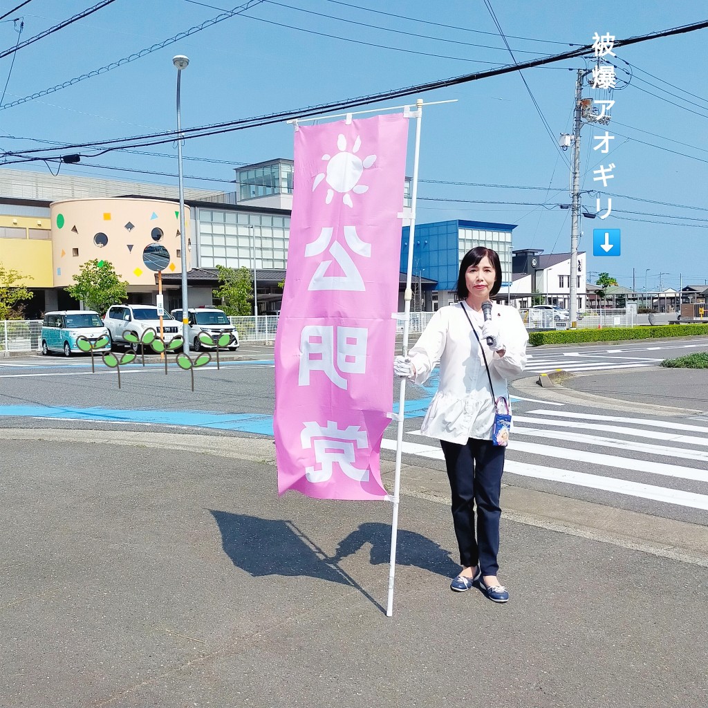 終戦記念日 街頭演説️