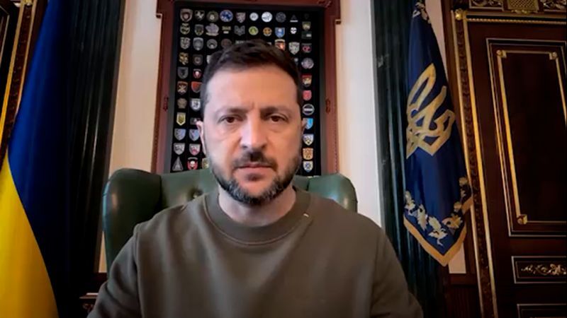 ゼレンスキー氏、ロシアへの領土譲渡を拒否 - CNN.co.jp