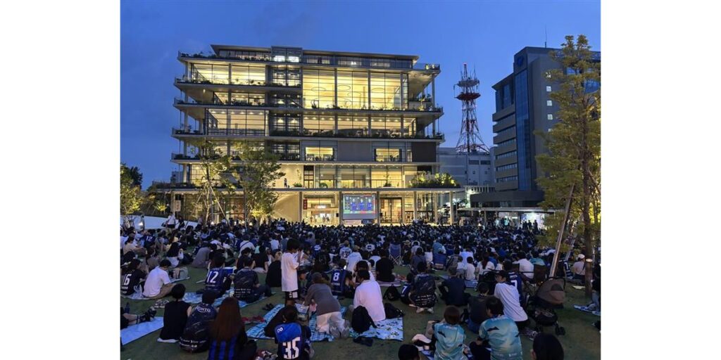 8/16（土）明治安田J1 第26節 広島戦「茨木市×ガンバ大阪連携事業 パブリックビューイング」実施報告｜ガンバ大阪オフィシャルサイト