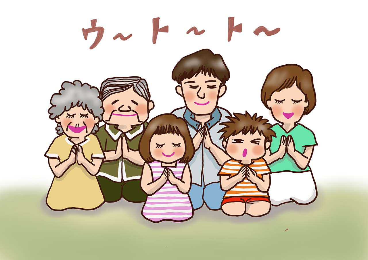 沖縄旧盆_ウートートー