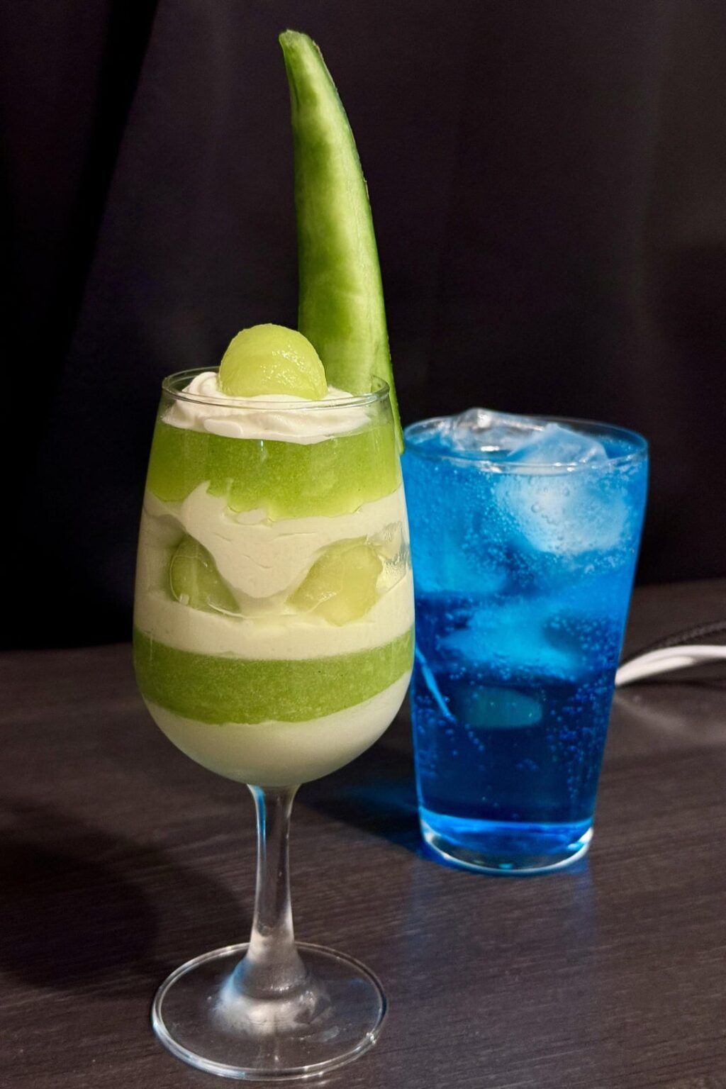 パフェ作った