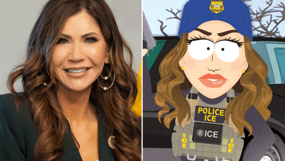 Kristi Noemsは「South Park」を「Petty」としてスラムしました。