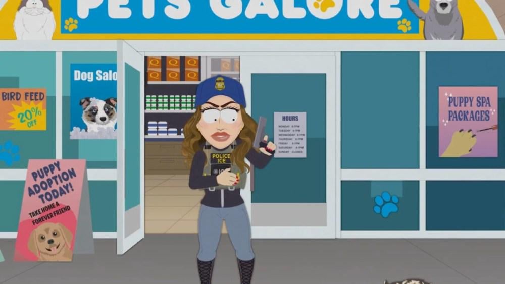 「サウスパーク」は、ペットストアでの撮影で彼女をフィーチャーしたパラマウント+エンドクレジットシーンでクリスティノームを2倍にします