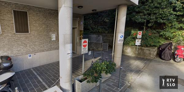 トリエステのスロベニア領事館に関する攻撃的な碑文