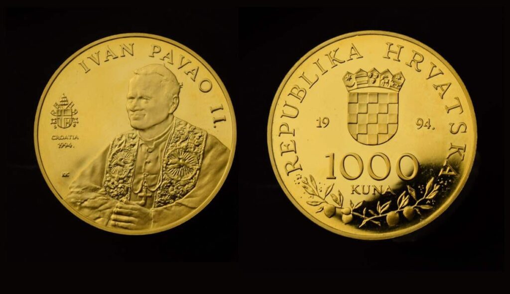 1000クナの金貨