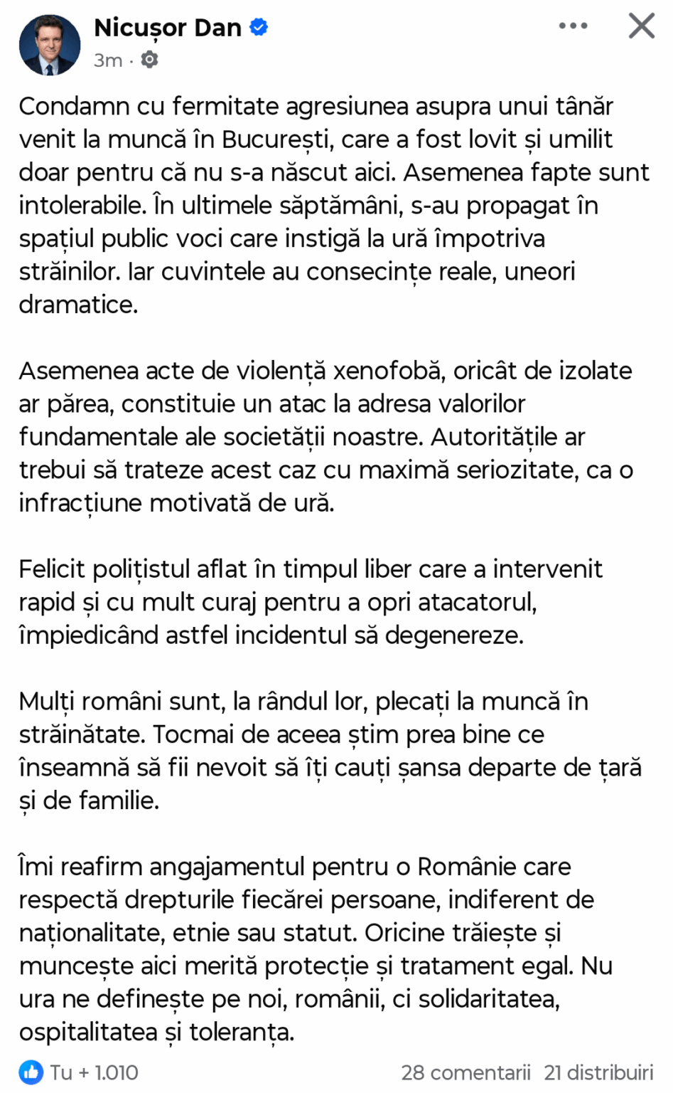nicușorが戻ってきました