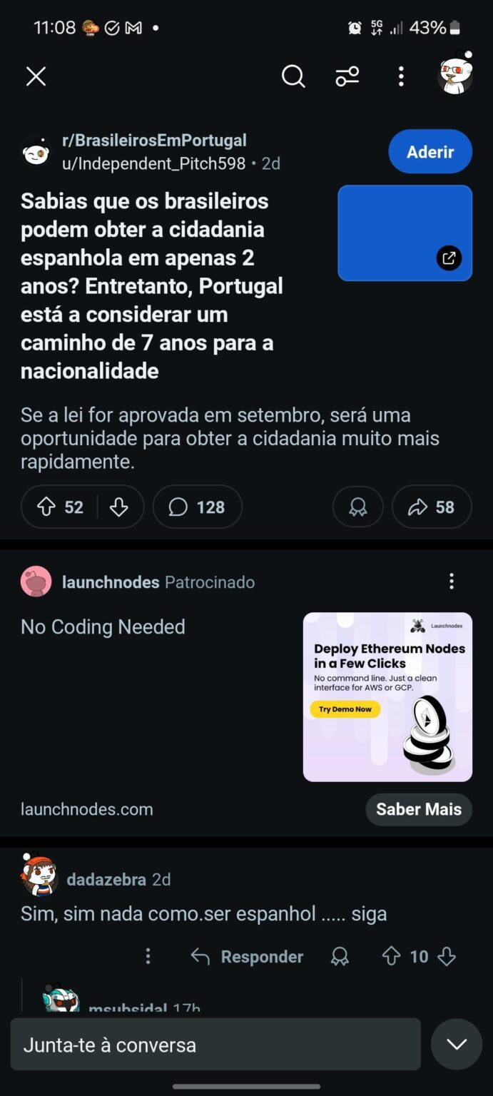 スペインを選ぶブラジル人