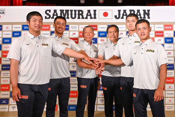 沖縄で「W杯連覇」を　野球U18結団式で意欲　沖尚・末吉「まずは目配り、気配り」　大学代表には県勢3人