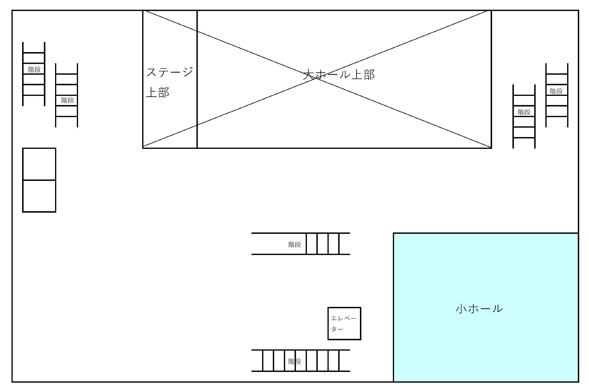 中2階フロア案内図