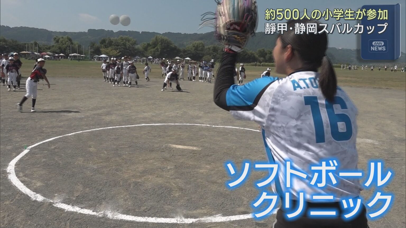靜甲・静岡スバルカップ争奪静岡県スポーツ少年団ソフトボール大会開幕　３０チーム５００人が参加 - LOOK 静岡朝日テレビ
