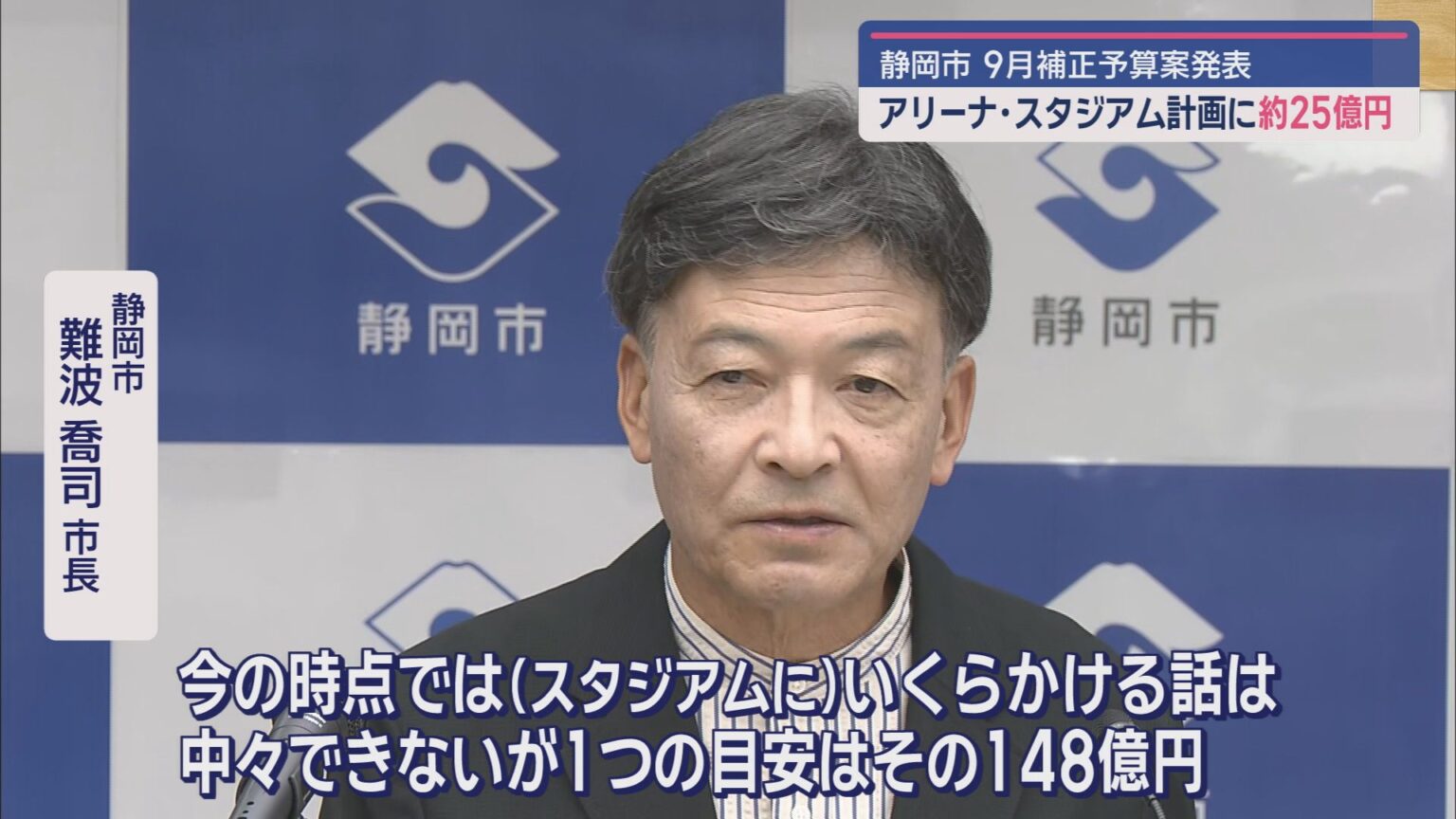 ９月補正予算案にアリーナのペデストリアンデッキ整備費とＪＲ清水駅前の製油所跡地の調査費を計上　市議会からは説明不足を指摘する声が　静岡市 - LOOK 静岡朝日テレビ