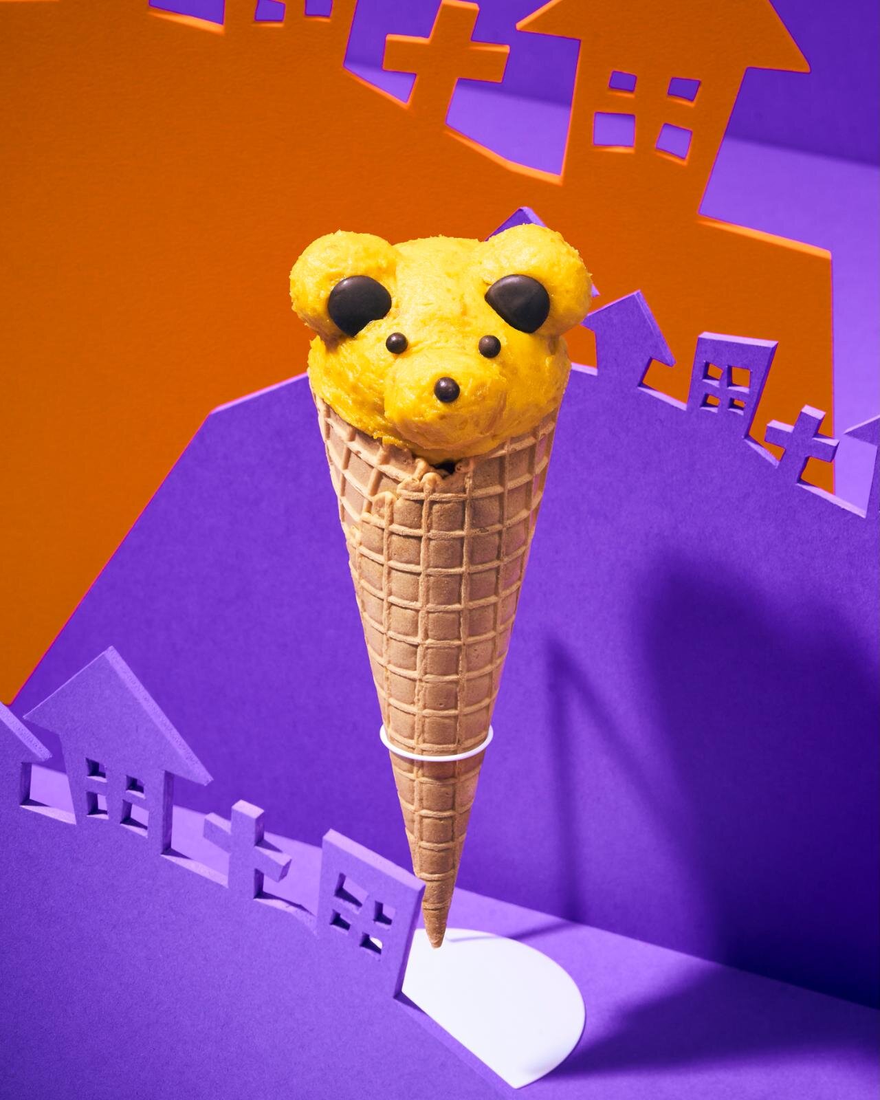 パンプキンベアジェラート 890円