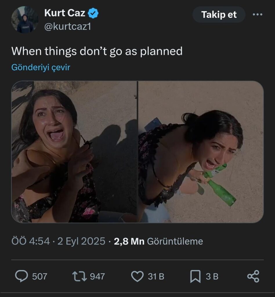 YouTuber「Kurt Caz」がパリでブルガリアのジプシーの女性を倒す