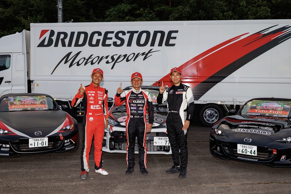 【速報】2025年全日本ジムカーナ選手権 第７戦にてPOTENZA装着ユーザーが3クラスでシリーズチャンピオンを獲得