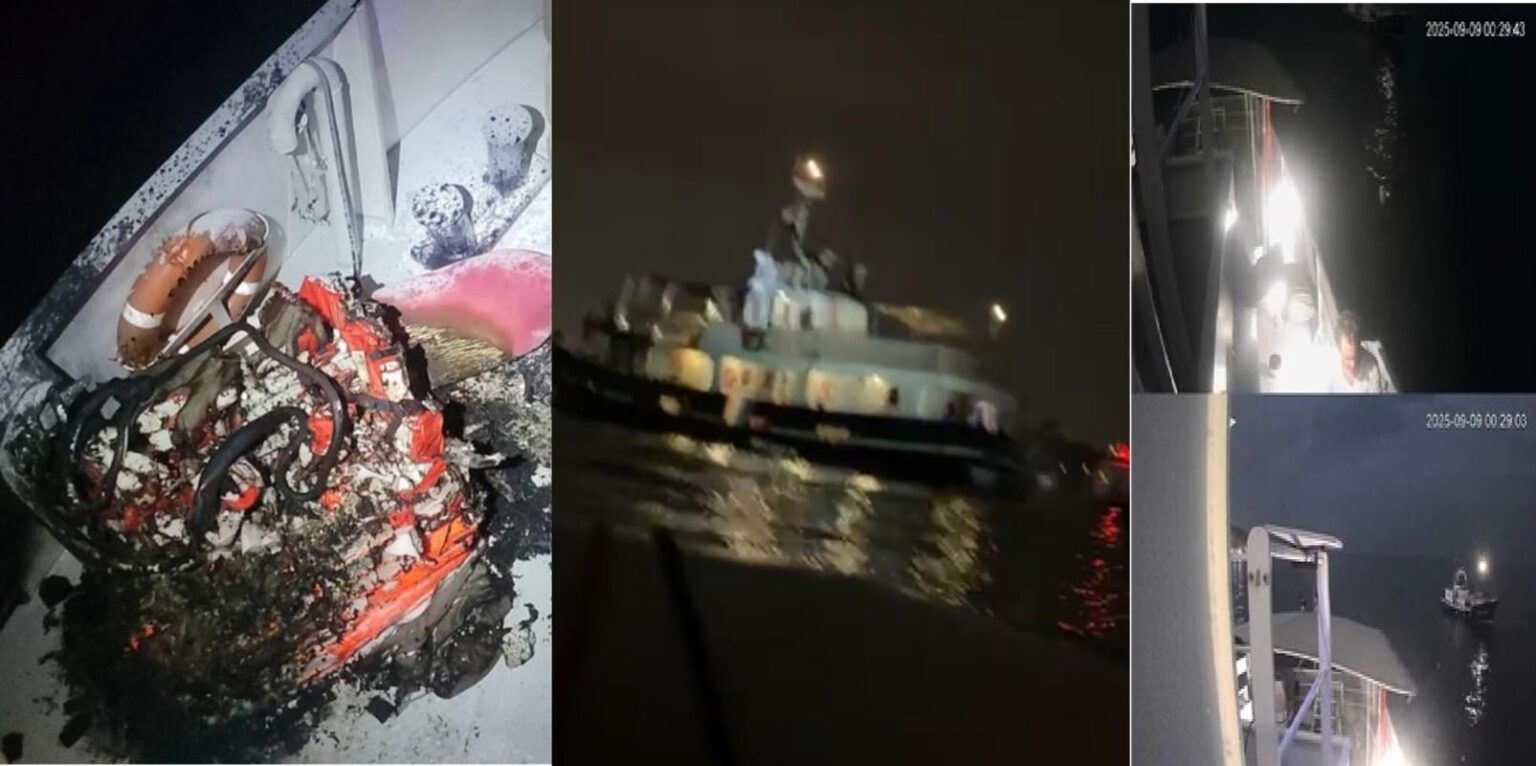 グローバルなSumud Flotilla：「ドローンに攻撃された」。チュニジアは否定します