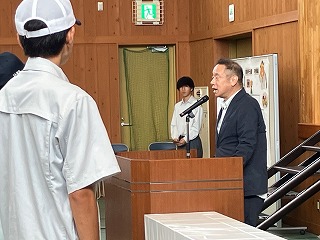 協会長挨拶の写真