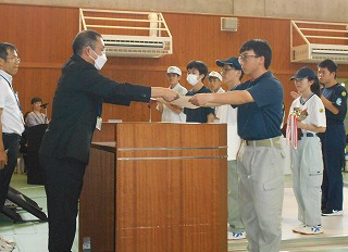 準優勝校の写真