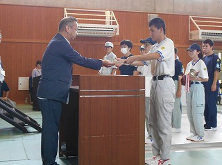 ビルメンテナンス協会長賞の写真