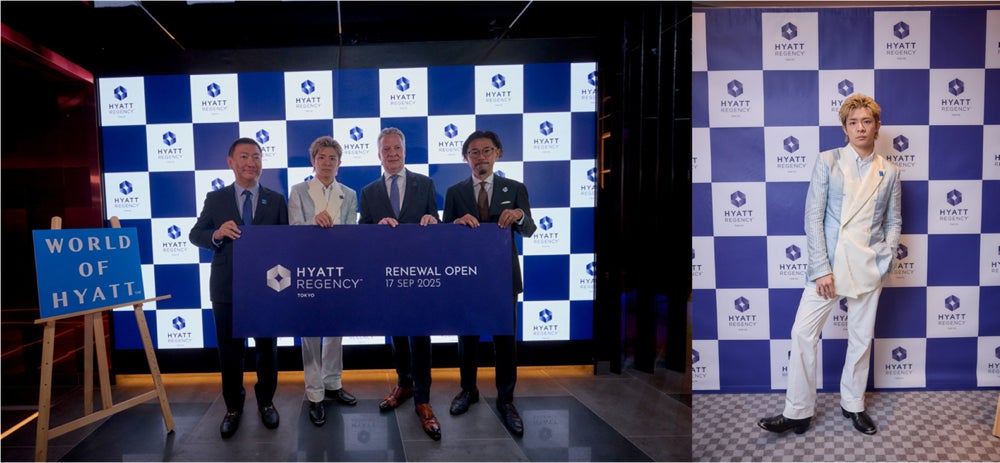 【ハイアット リージェンシー 東京】Number_i 岸優太さんと共にグランドリニューアルをお祝い | 株式会社西新宿ホテルアンドリゾートのプレスリリース