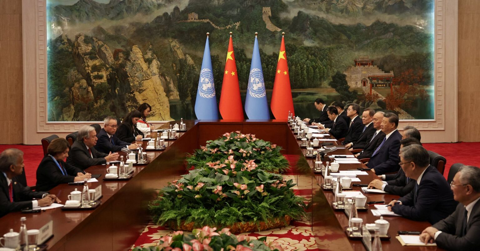 中国の役割重要、多国間主義維持で＝国連事務総長 | ロイター