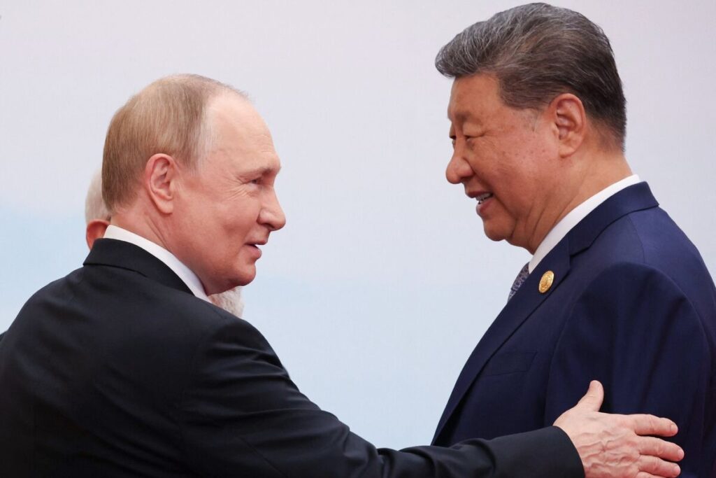 中国・ロシア首脳が会談、関係「前例のない高水準」と強調－結束示す - Bloomberg