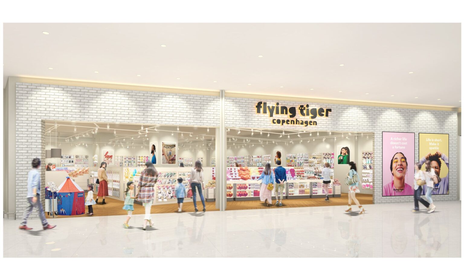 【フライングタイガー】長野県に初出店！〈イオンモール須坂ストア〉2025年10月3日（金）オープン！～“Halløj from Nagano” ハート溢れるストア限定バッグも発売～ | Zebra Japan株式会社のプレスリリース