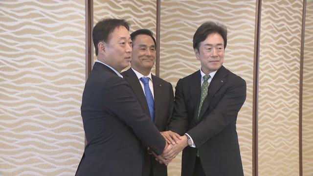 ＥＶ用リチウムイオン電池組み立て マツダ新工場建設で協定調印式　県誘致では過去最大の投資額