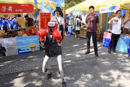 東京・代々木公園で中国フェス 技術アピール、本場料理も | 全国のニュース | 福井新聞ONLINE