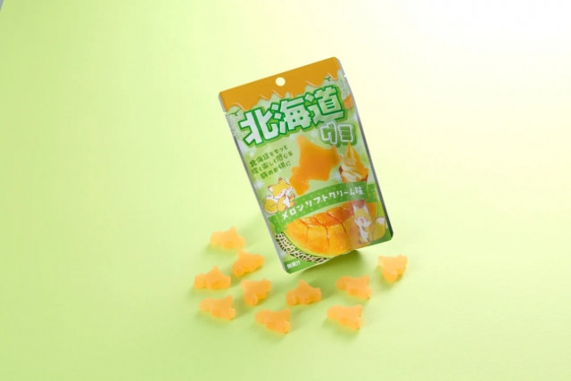 北海道グミシリーズ第2弾！「北海道グミ メロンソフトクリーム味」新発売