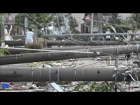 【速報】台風15号　静岡を直撃　牧之原市22人重軽傷【スーパーJチャンネル】(2025年9月5日)