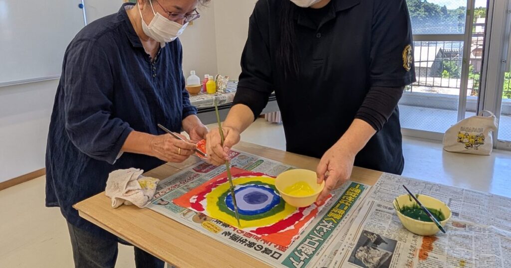 作品作り和気あいあい　多良間村で染め物教室 - 琉球新報デジタル