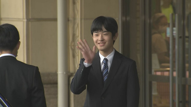 悠仁さま　三重県伊勢市に到着　「成年式」終え伊勢神宮参拝へ