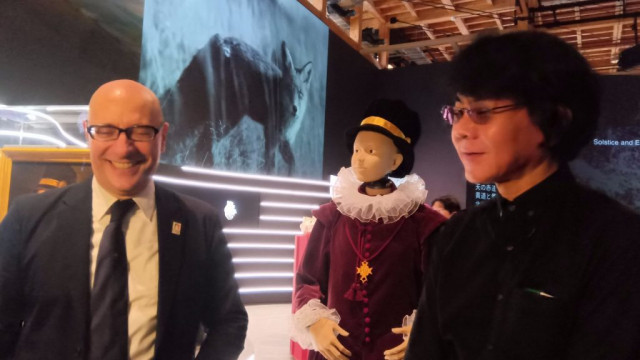 伊東マンショのアンドロイド  石黒浩氏が監修 大阪・関西万博イタリア館 “伝えたい、日伊の歴史”