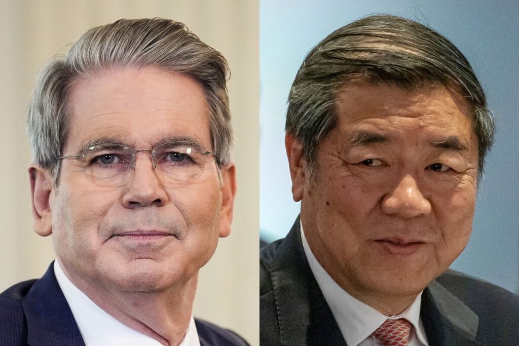 米財務長官と中国の何立峰副首相、マドリードで来週会談－ロイター - Bloomberg