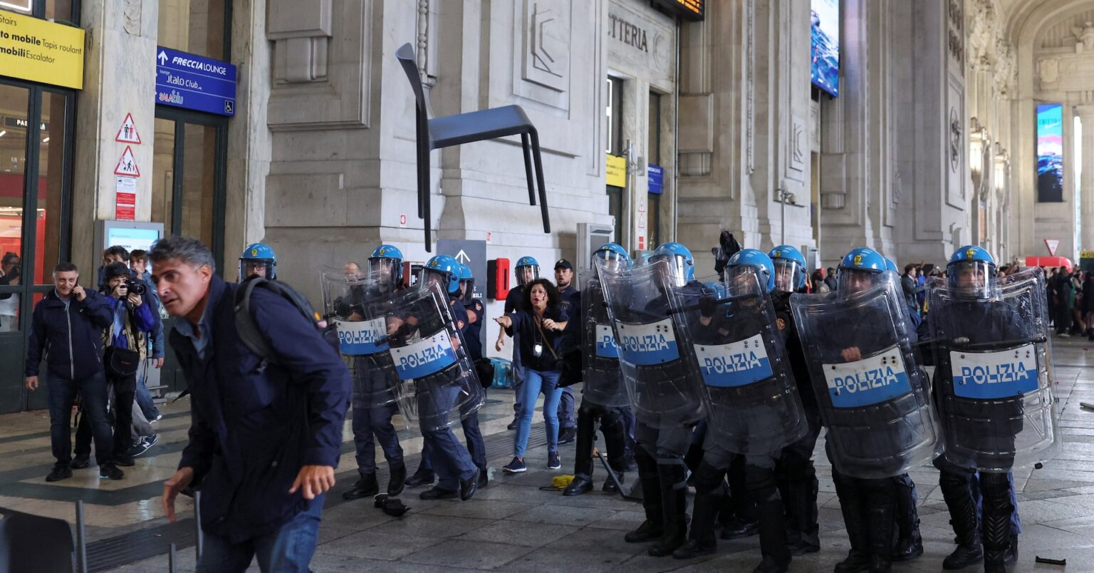 イタリア各地でガザ抗議デモ、労組など　政府は親イスラエル路線 | ロイター