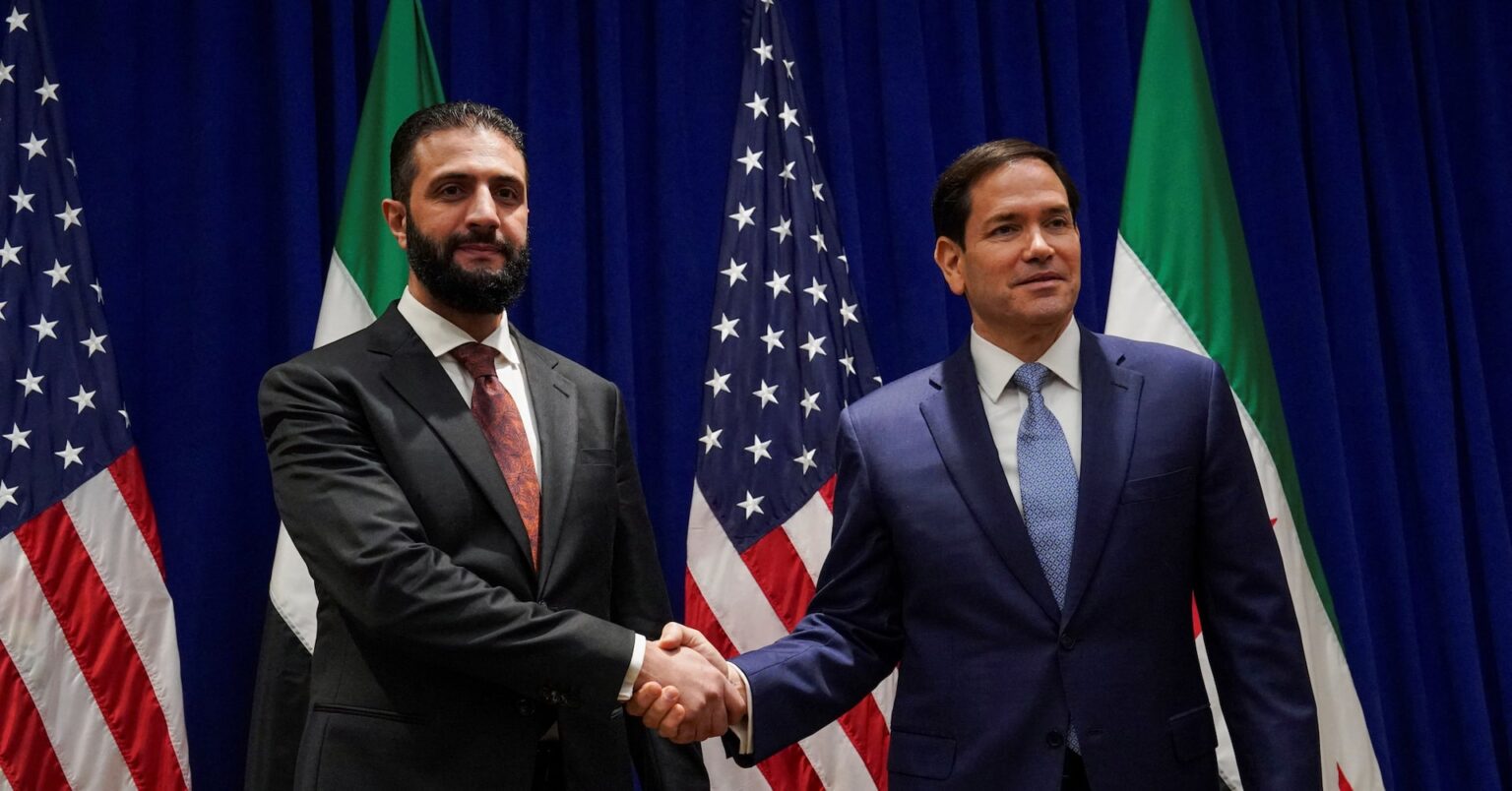 シリア暫定大統領、米制裁解除訴え　ＮＹでルビオ長官と会談 | ロイター