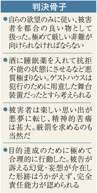 ゲストハウス連続性的暴行 懲役２６年　経営者の男に 岡山地裁判決