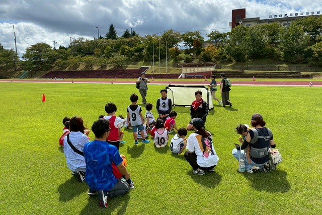 9月21日(日) 芝生の上でおもいっきり体を動かそう！の実施報告 - 福島ユナイテッドFC 公式サイト｜FUKUSHIMA UNITED FC OFFICIAL WEBSITE