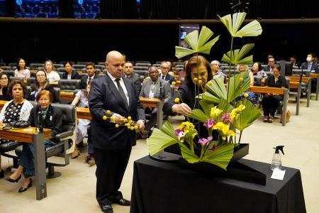ブラジルに「生け花の日」 世界初制定、議会で式典 | 全国のニュース | 福井新聞ONLINE