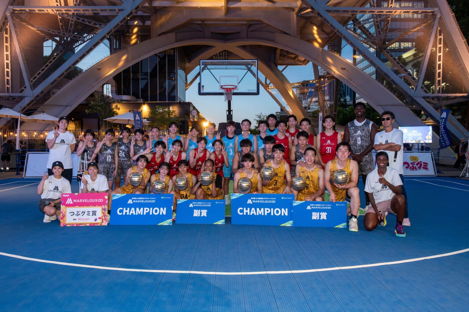 【大会結果】第4回 3×3 MARVELOUS∞ 愛知予選・決勝大会 結果のお知らせ