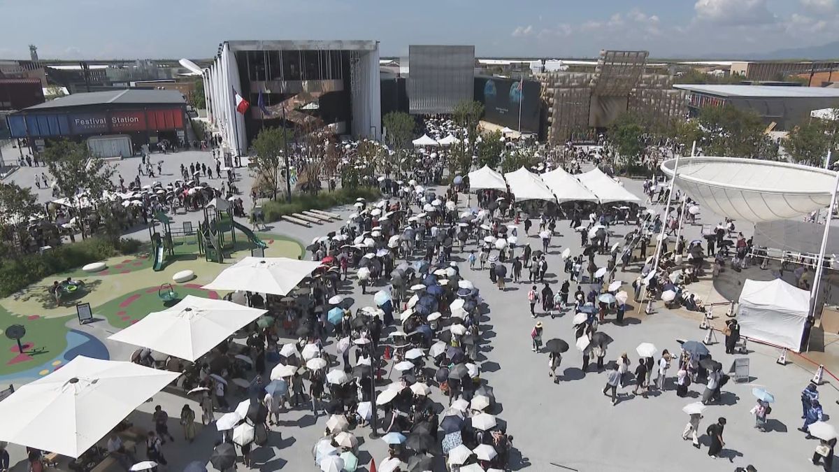 【速報】9月13日（土）は万博来場者“過去最多”と判明　一般来場21万8130人　総来場者も最多更新23.7万人