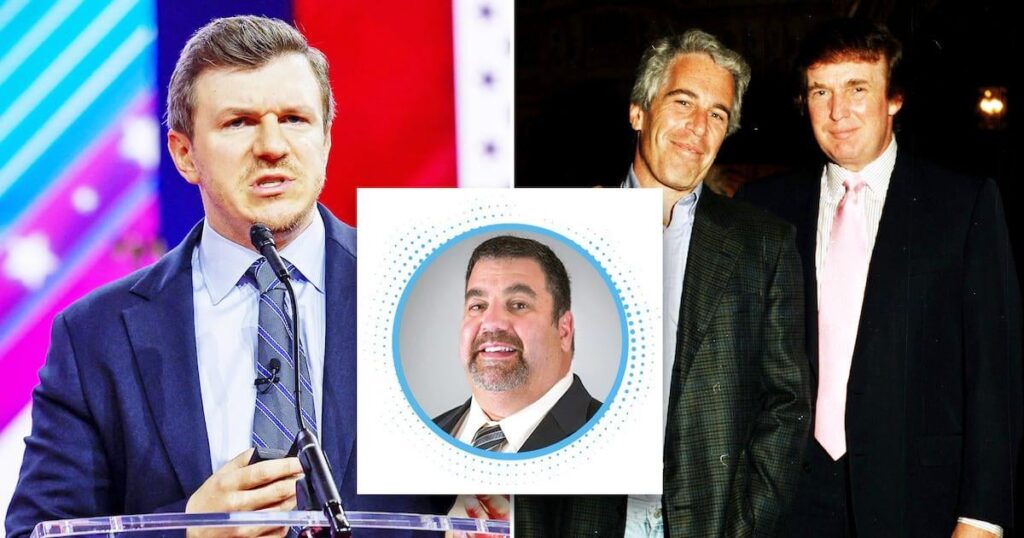 エプスタインの調査員は、トランプの「カバーアップ」ファイルを認めてテープを貼り付けました
