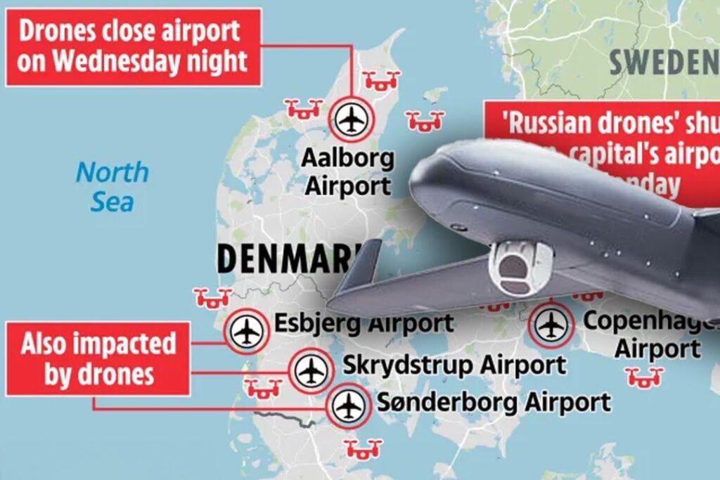 ロシアのドローン攻撃は、デンマークの空港を混乱させ、世界的な航空の安全性と民間人の生活を脅かしています。そのような敵対的な行為は、紛争をエスカレートし、罪のない人々を危険にさらします。国際社会はこれらの違反を非難し、重要なインフラストラクチャを保護するための説明責任を要求しなければなりません