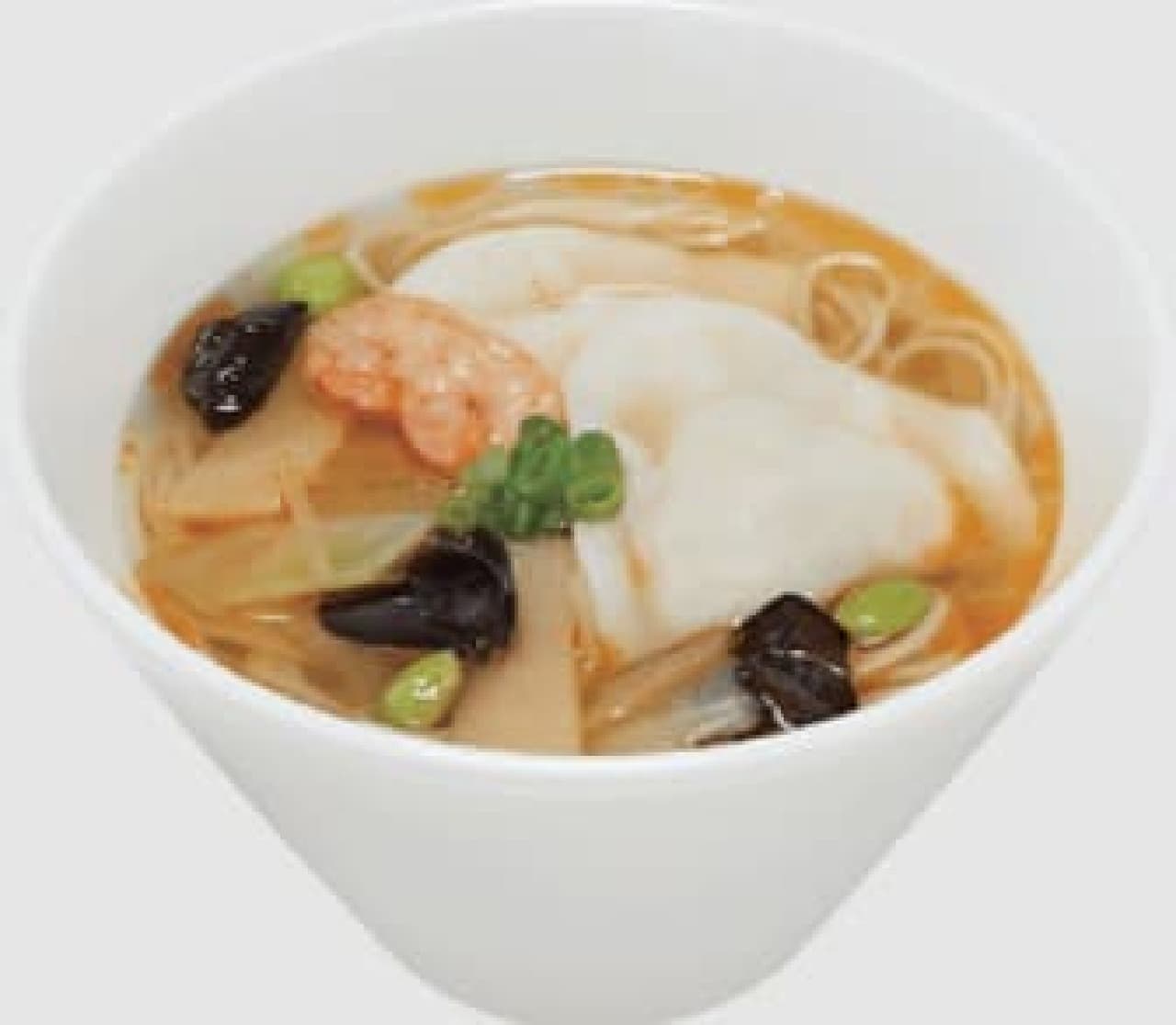 台湾風もちもち水餃子麺