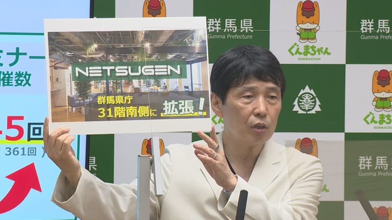 群馬県庁「NETSUGEN」 利用好調でフロア面積倍増へ 群馬・前橋市（群馬テレビ） - Yahoo!ニュース - Yahoo!ニュース