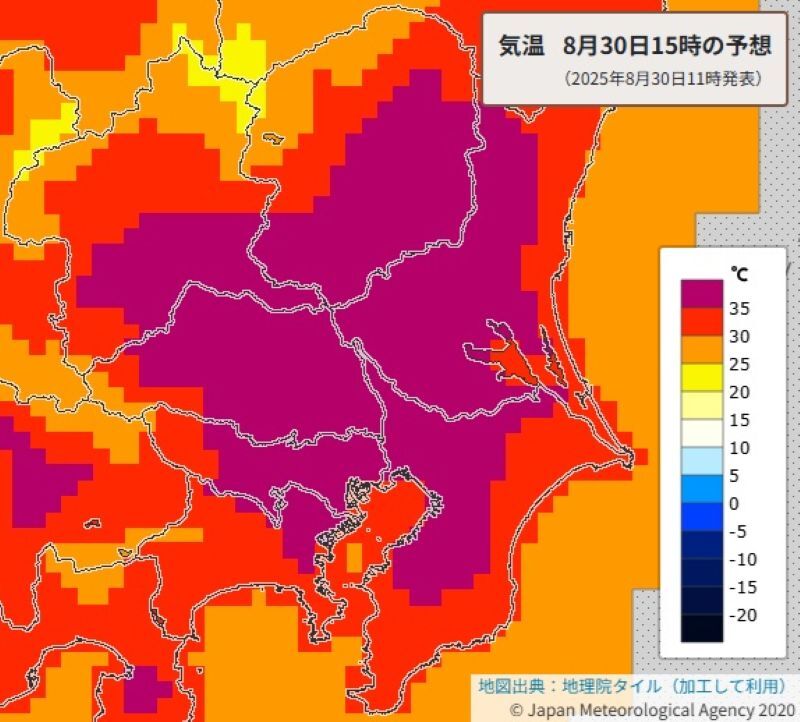 【速報】埼玉県熊谷市で全国1位の高温 39・8度 鳩山町は39・3度で4位 午後1時までの速報値（埼玉新聞） - Yahoo!ニュース - Yahoo!ニュース