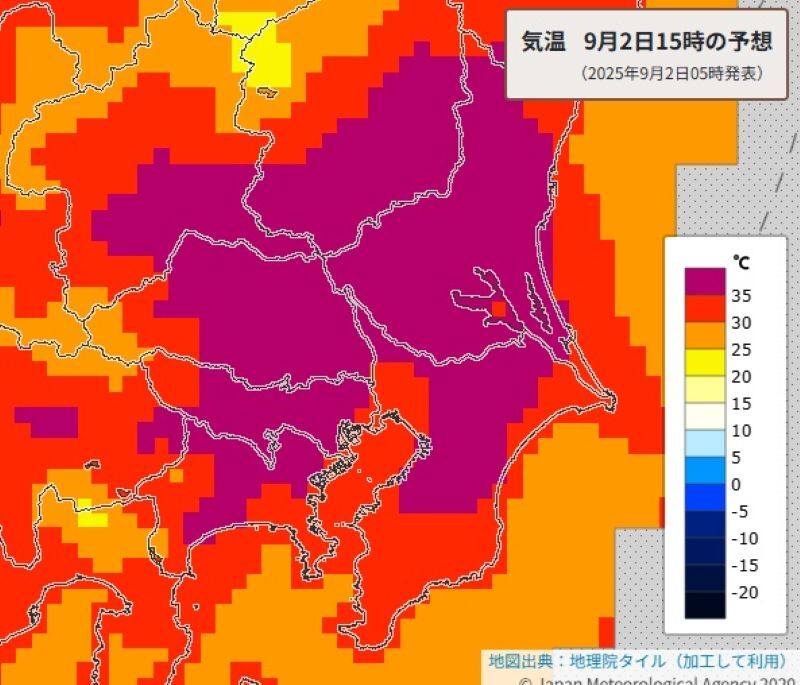 埼玉県熊谷市できょう39度の予想 さいたま市38度 向こう1カ月、気温が高い状態続く予報【高温情報】（埼玉新聞） - Yahoo!ニュース - Yahoo!ニュース
